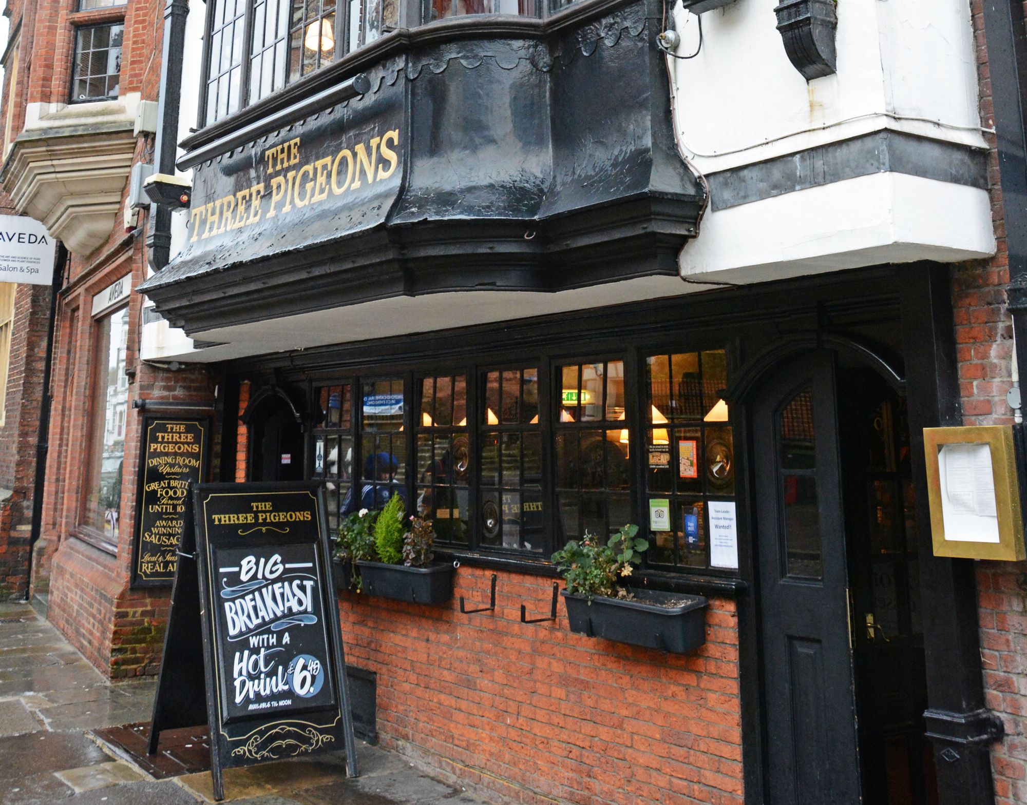 The Three pigeons, Uk Cool Places