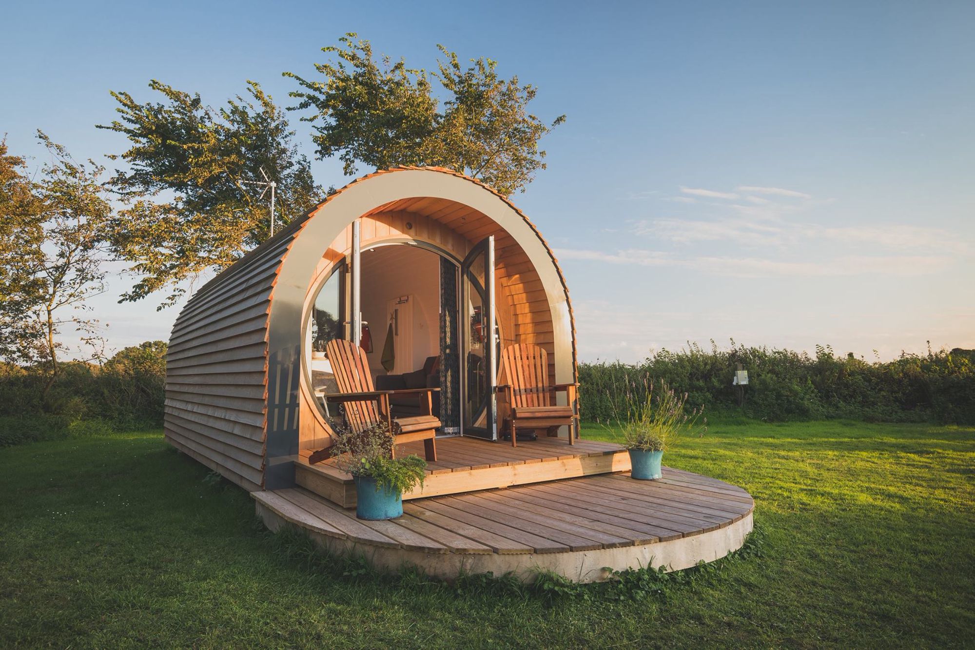 Pod Glamping Holidays In Pembrokeshire