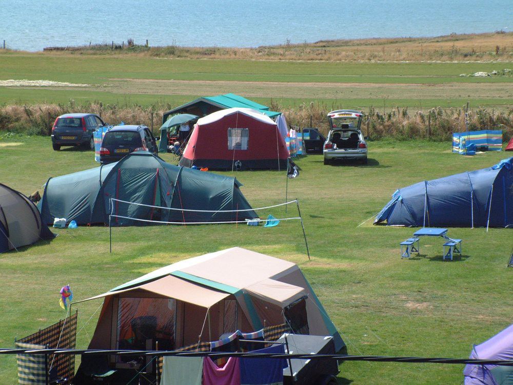Campsites in Brighstone holidays at Cool Places