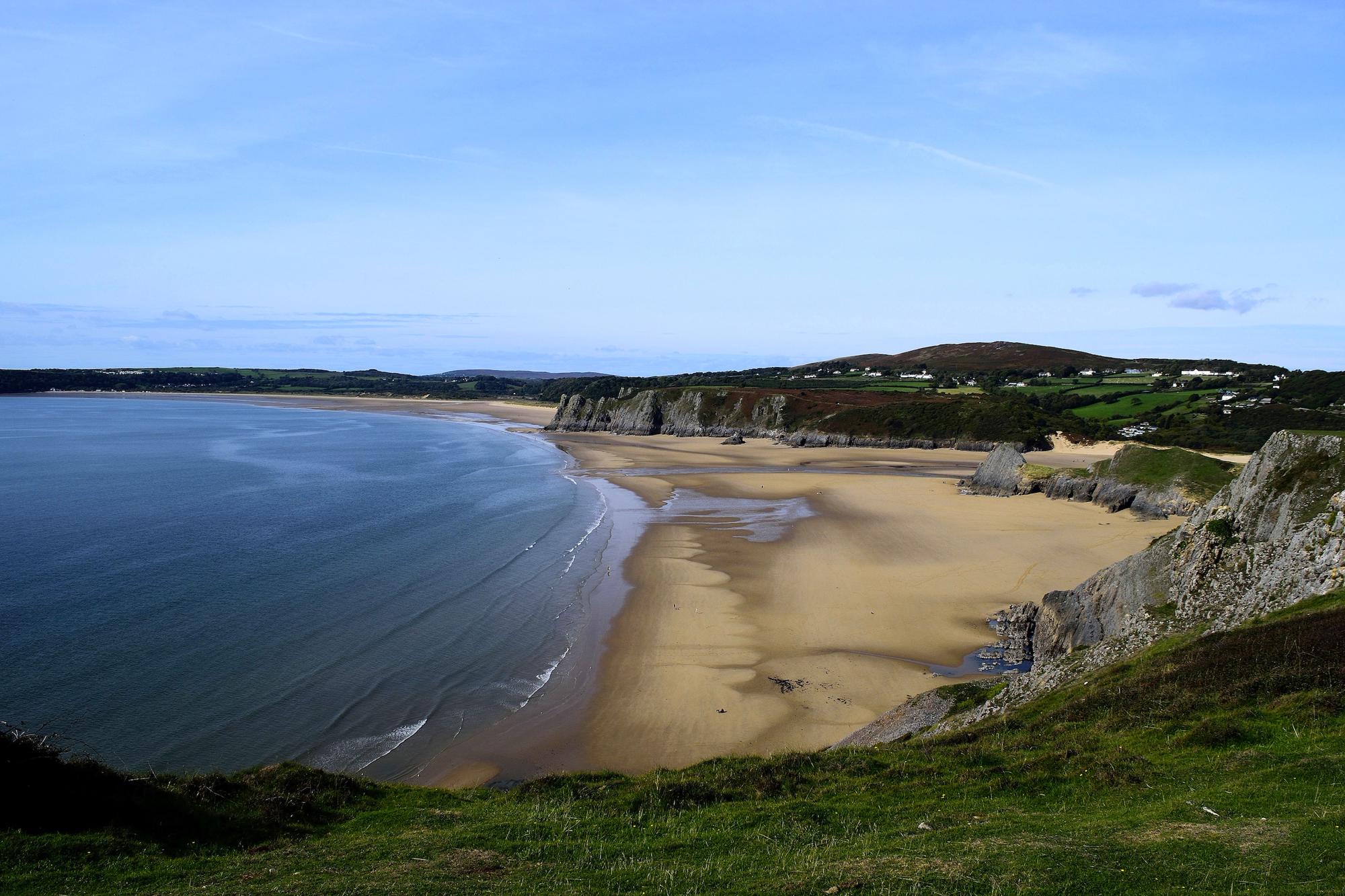 Rhossili Camping Campsites in Rhossili, Gower Peninsula
