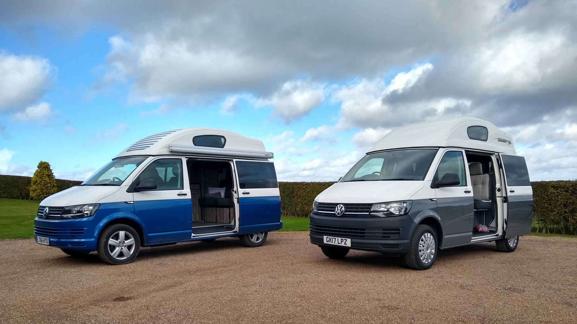Campervan Hire in North East England | Motorhome Rental in North East England