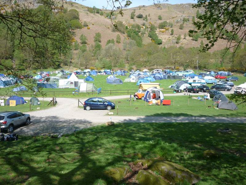 Small Tent Grass Pitch (no electric hook-up)