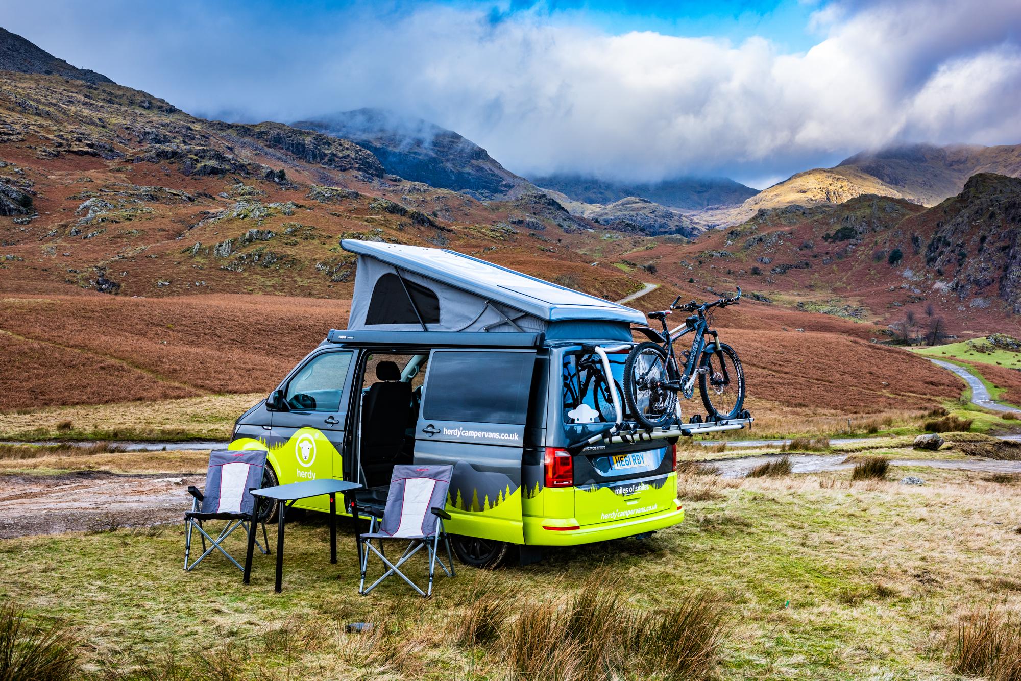 Campervans in North West England holidays at Cool Camping