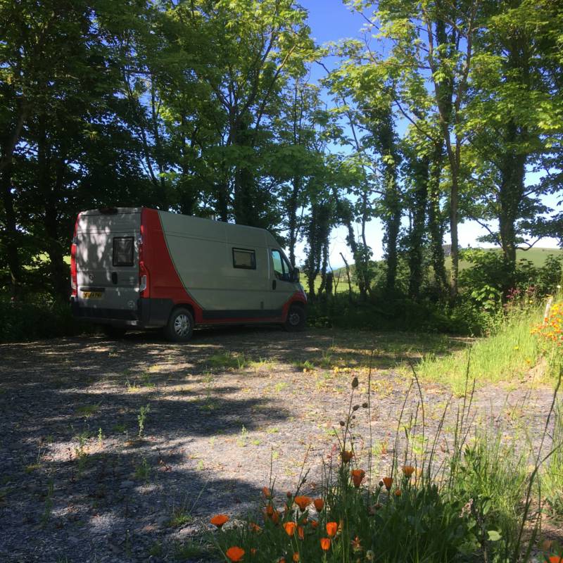 Campervan pitch