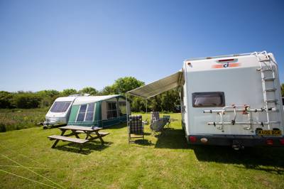 Meadow Caravan Pitch - Wild Camping