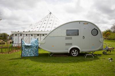 Meadow Caravan Pitch - Wild Camping
