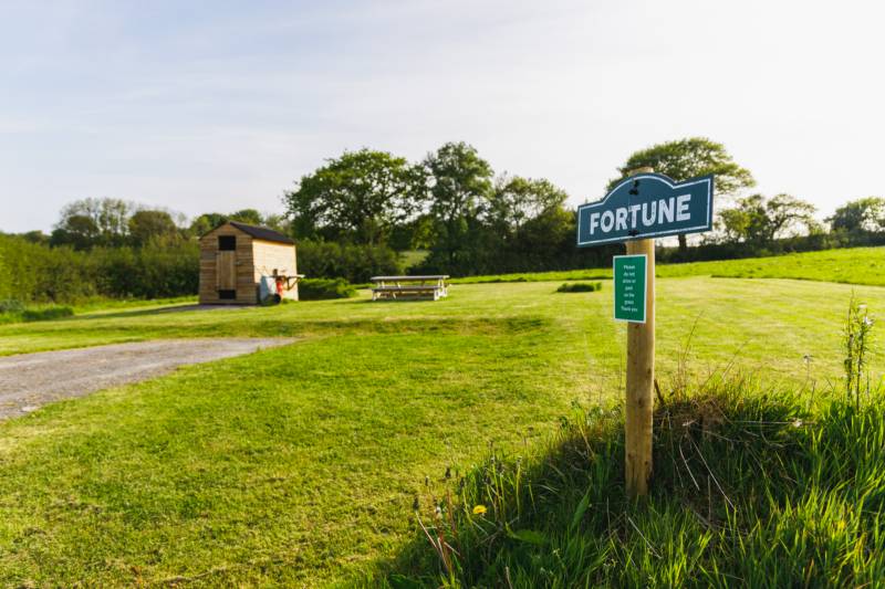 Fortune -  Ensuite Campervan or Tent pitch
