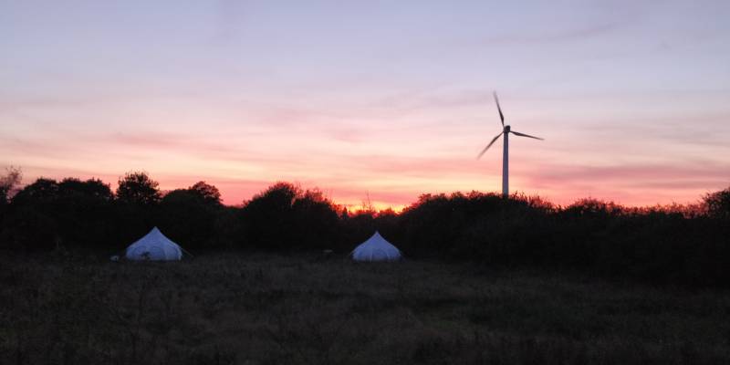 Grass Pitch for 1 Tent