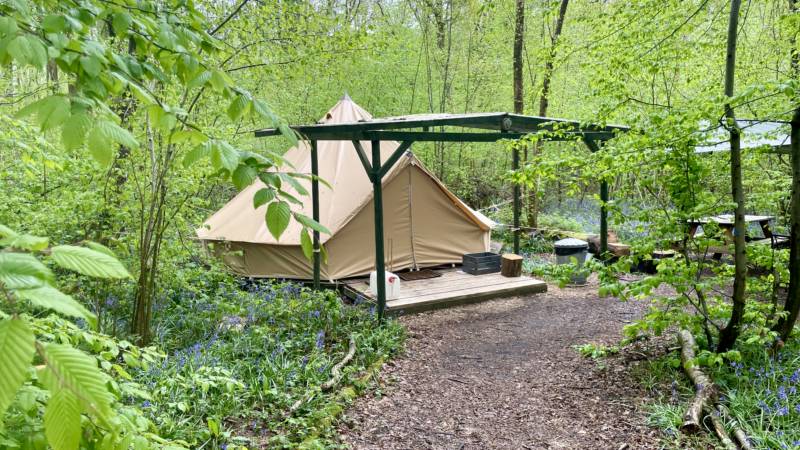 'Wild Glamping' Bell Tent