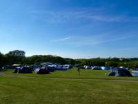 Family camping pitch