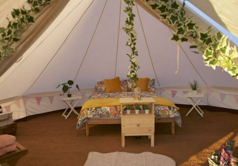 Furnished Bell Tent