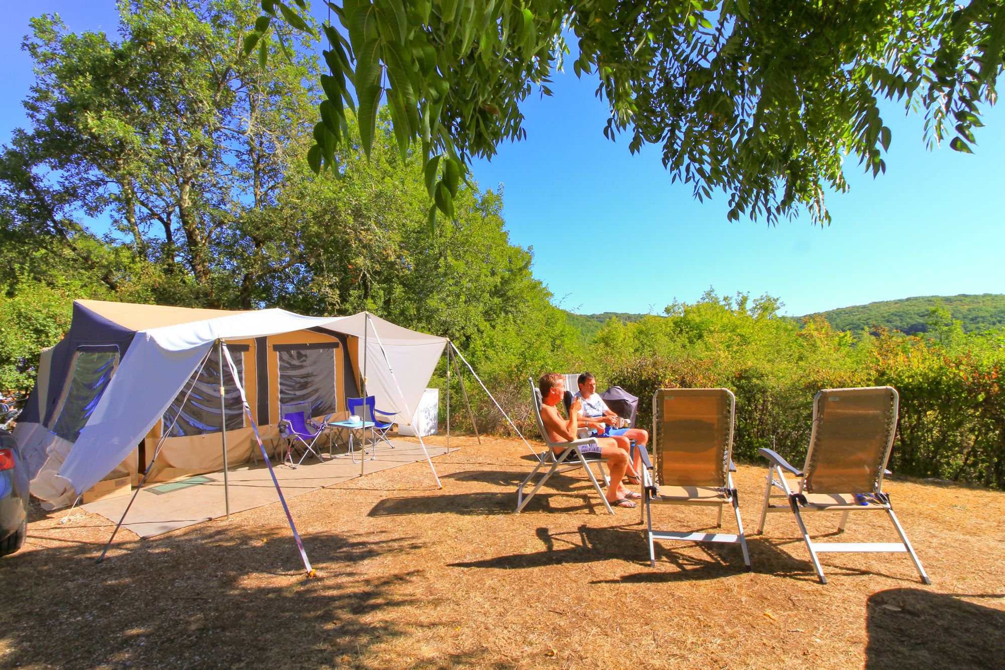 Camping Pitch with electricity 1 at Castel Domaine de la Paille Basse