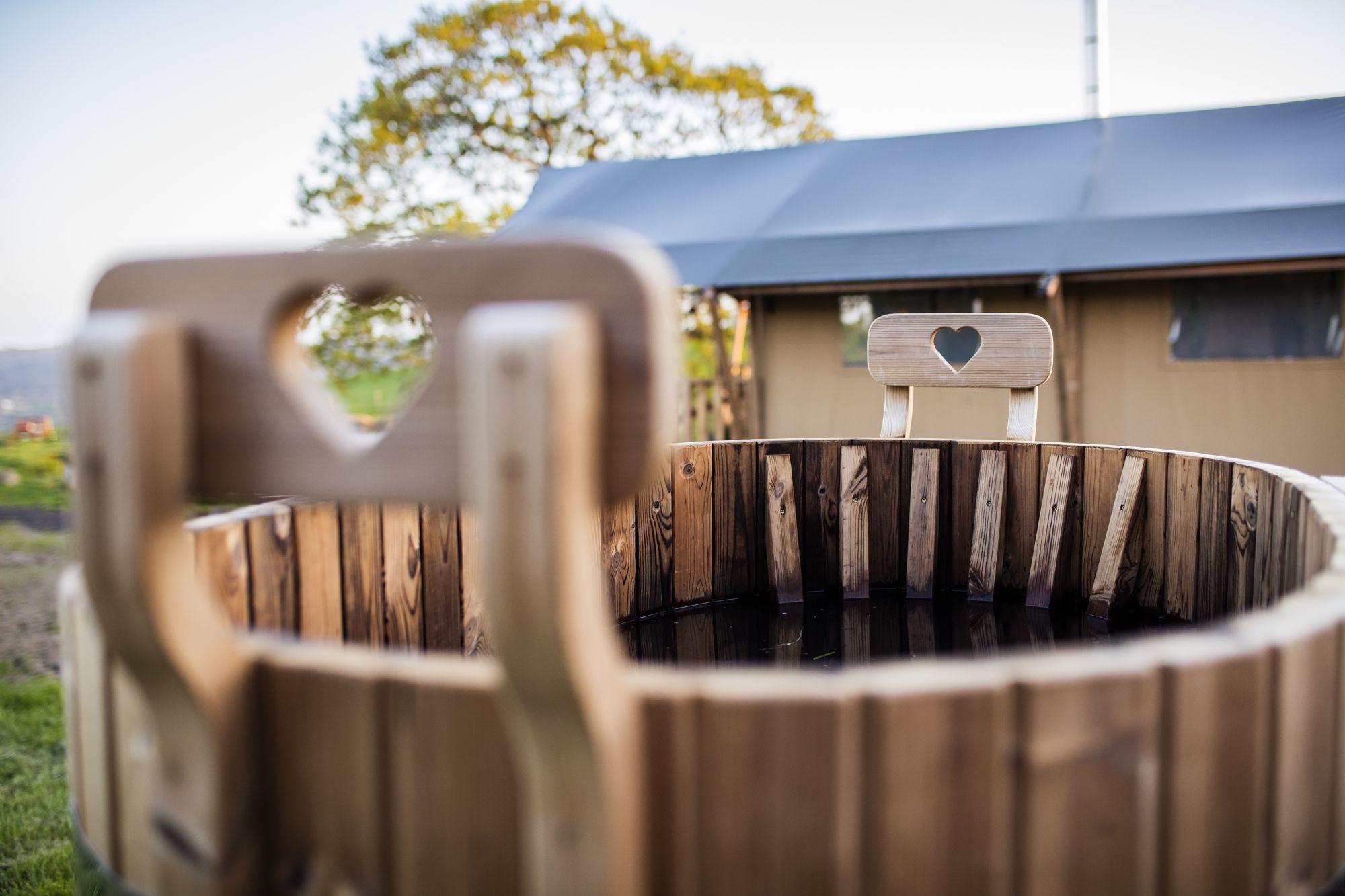 Hot Tub Glamping in South Wales | Glampsites with jacuzzis in South Wales