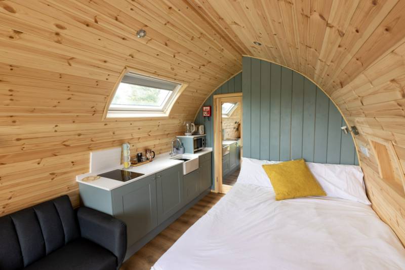 The Beeches Glamping Tredinnick Farm, Newquay, Cornwall TR8 4PW