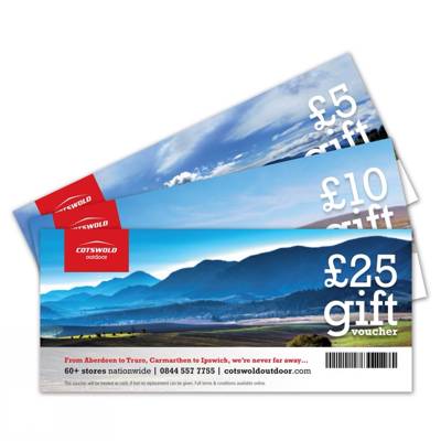 £100 Cotswold Outdoor Vouchers to be won
