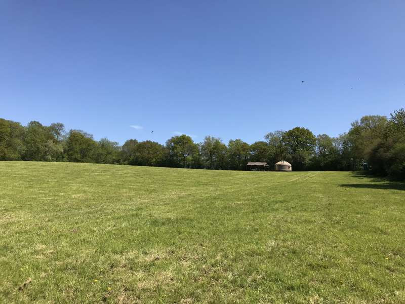Ash Yurt - 16ft, with outdoor kitchen