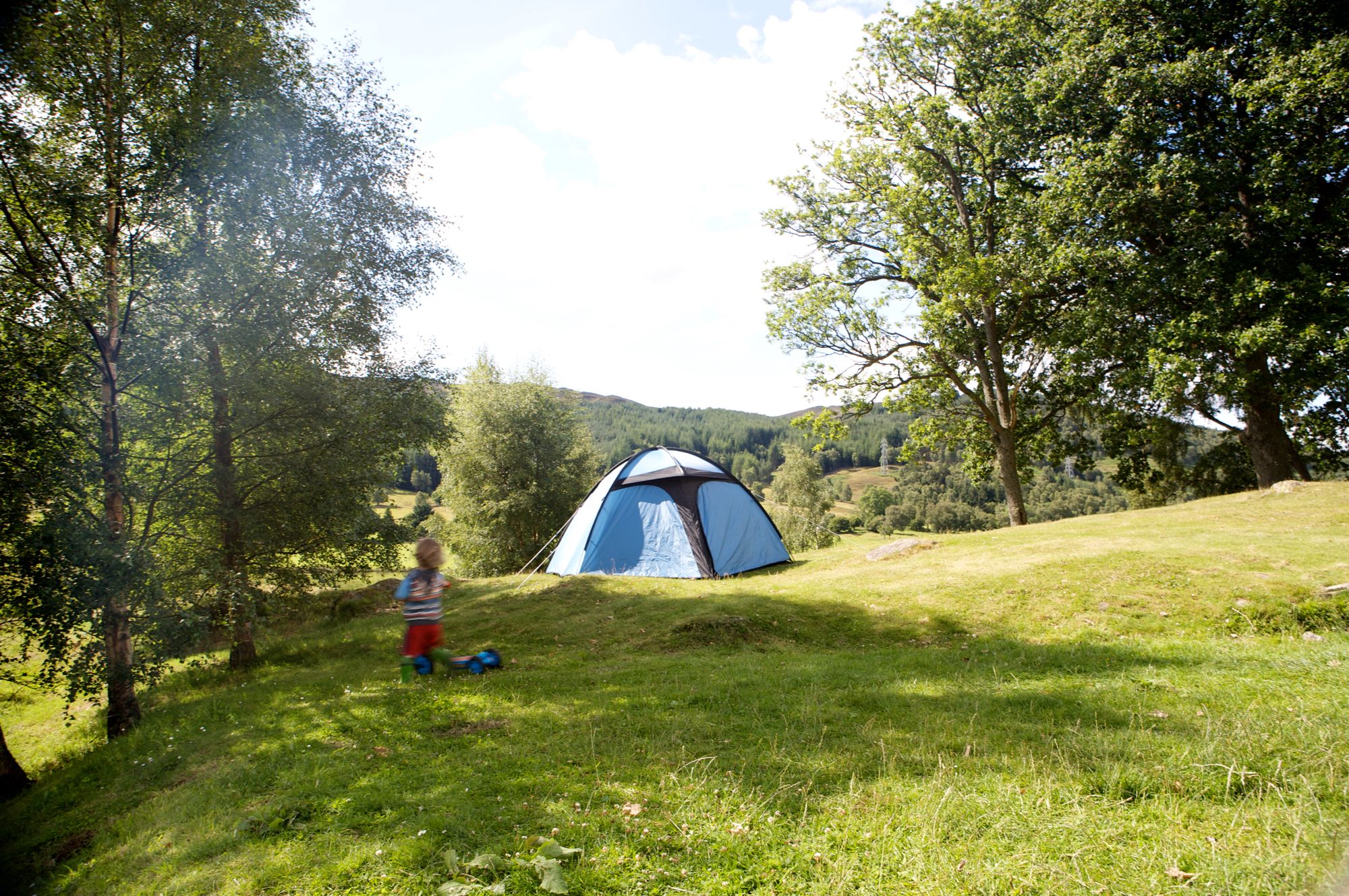 Campsites in Perthshire holidays at Cool Camping