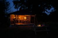 Canvas Lodge with ensuite shower - sleeps 6