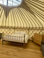 Luxurious yurt in the the Dorset hills