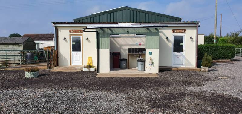 Enclosed Hard-standing Pitch