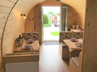 Glamping pods set in a welcoming Pennines pub