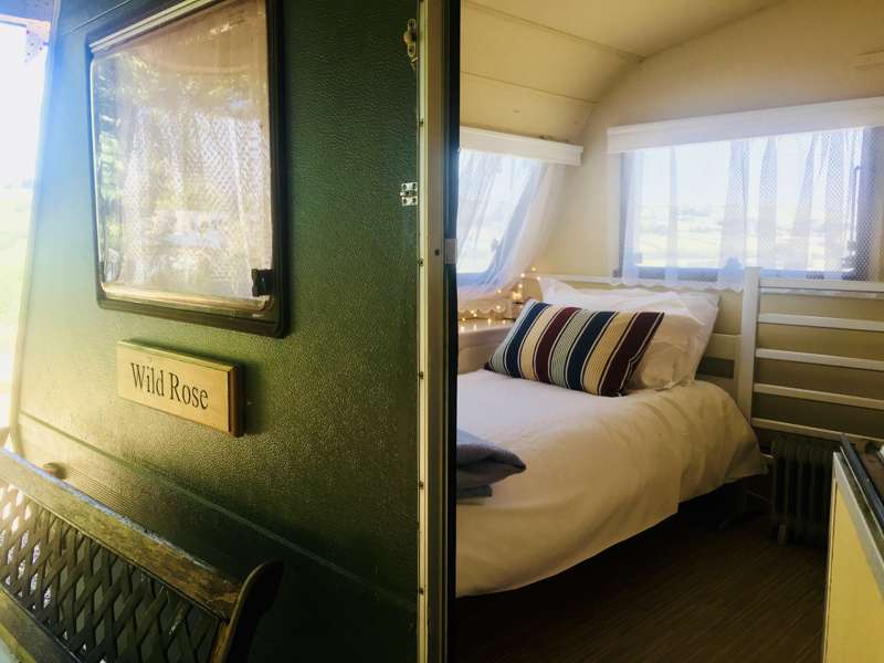 Wild Rose Vintage Caravan