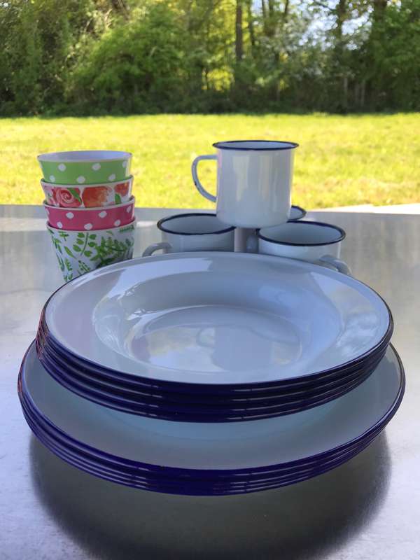 Oak Yurt - 18ft with outdoor kitchen