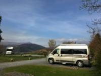 Small camper Van Pitch