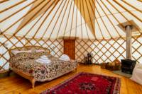 Skylark: Luxury Ensuite Yurt in Dorset