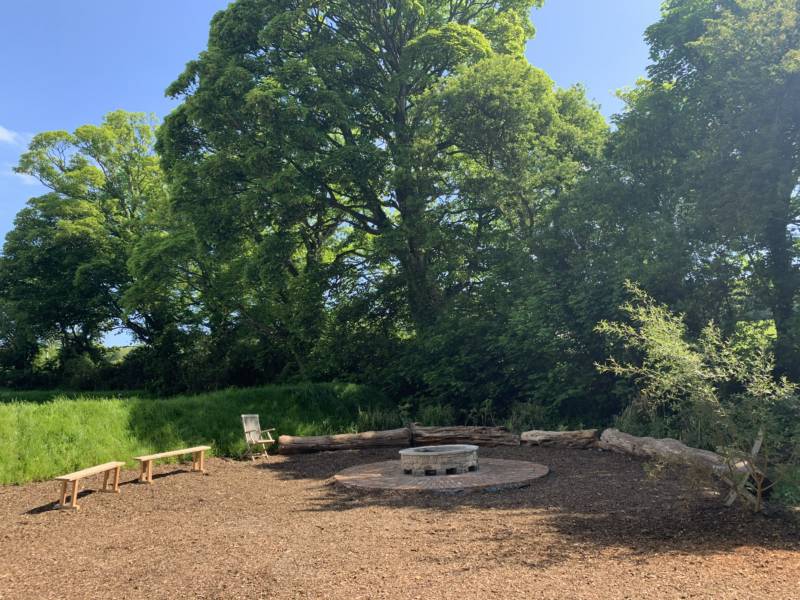 Single Tent Grass Pitch.