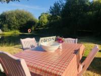 Bell tent tucked away in rural Cornwall