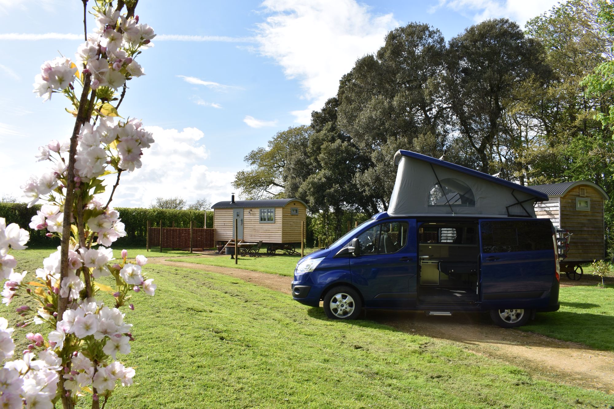 Campervans in UK holidays at Cool Camping