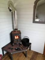 Off-grid hut close to the Northumberland coast