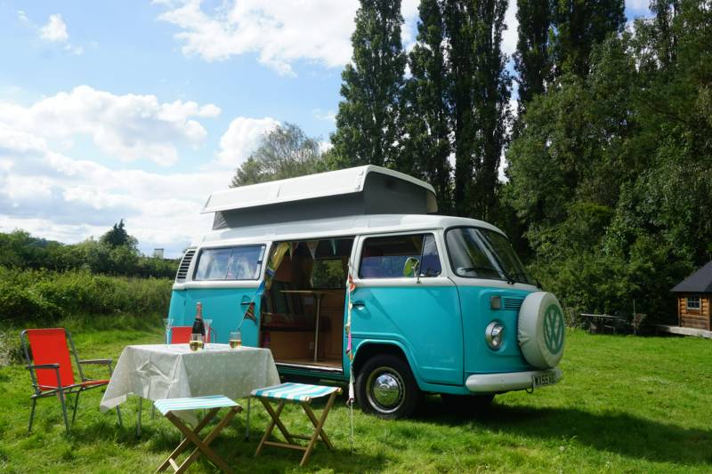 Cotswold Camper Hire Witcombe  Gloucestershire