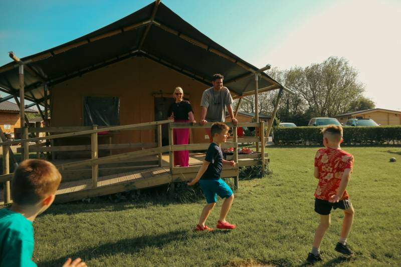 Hare's Hideout Safari Tent