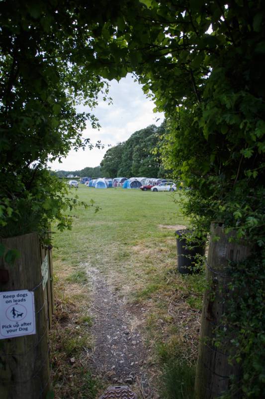 Hardstanding Motorhome pitch – EHU