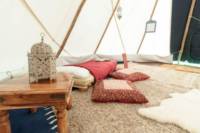 Pilton Yurt Camps- Traditional Tipi for 2-4
