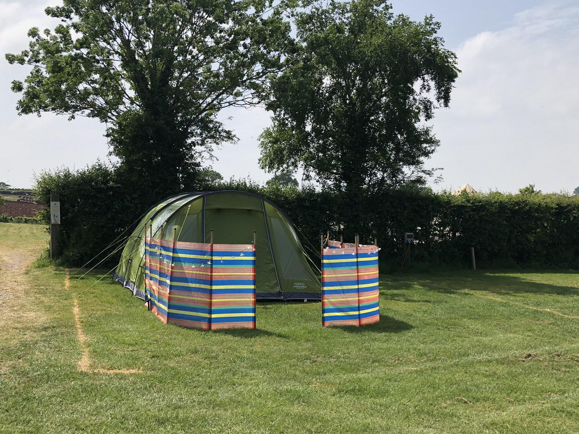 Medium Tent Pitch (Non Electric) 52 at Exmouth Country Lodge