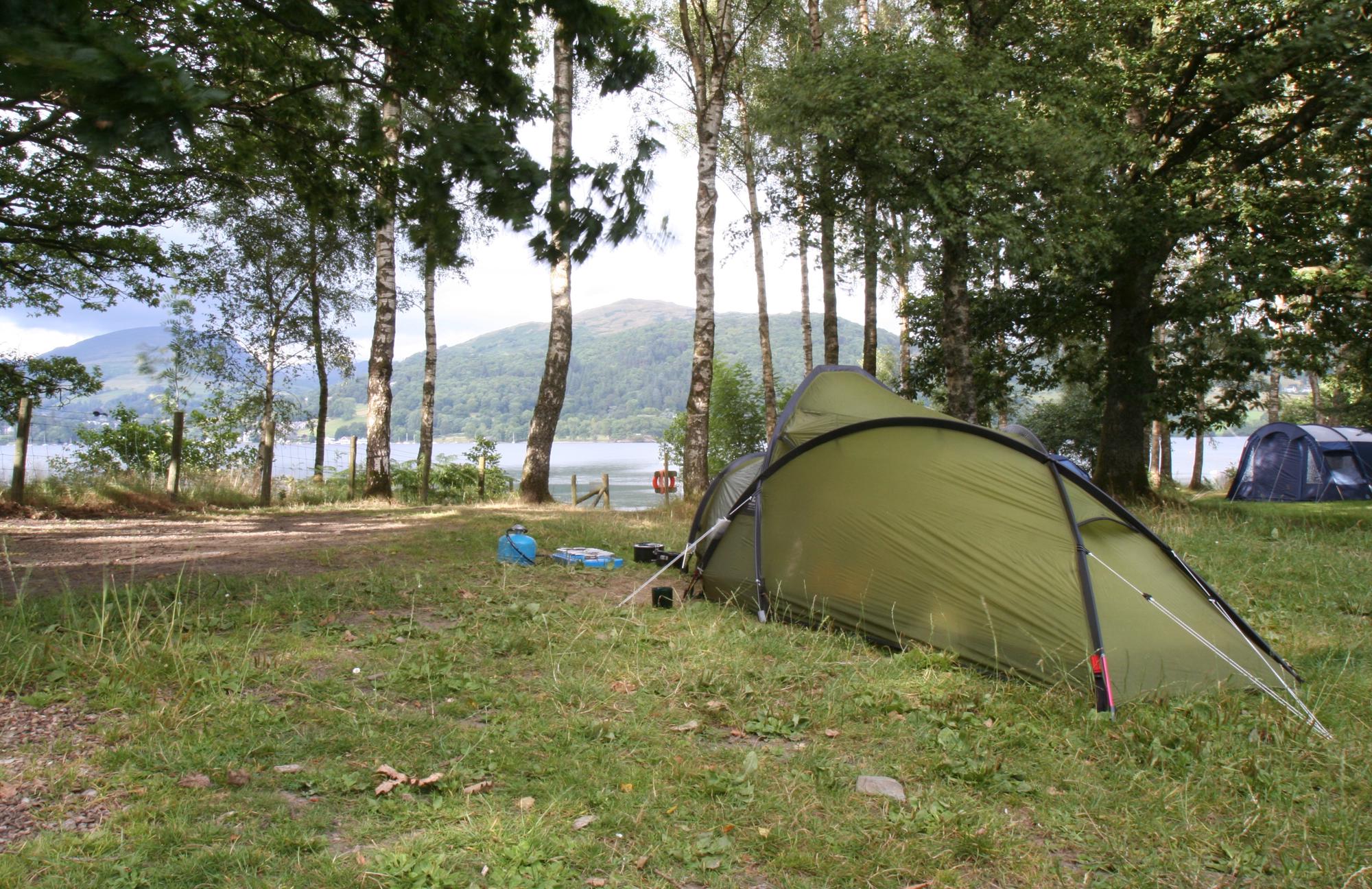 Windermere Camping Campsites near Windermere, Lake District