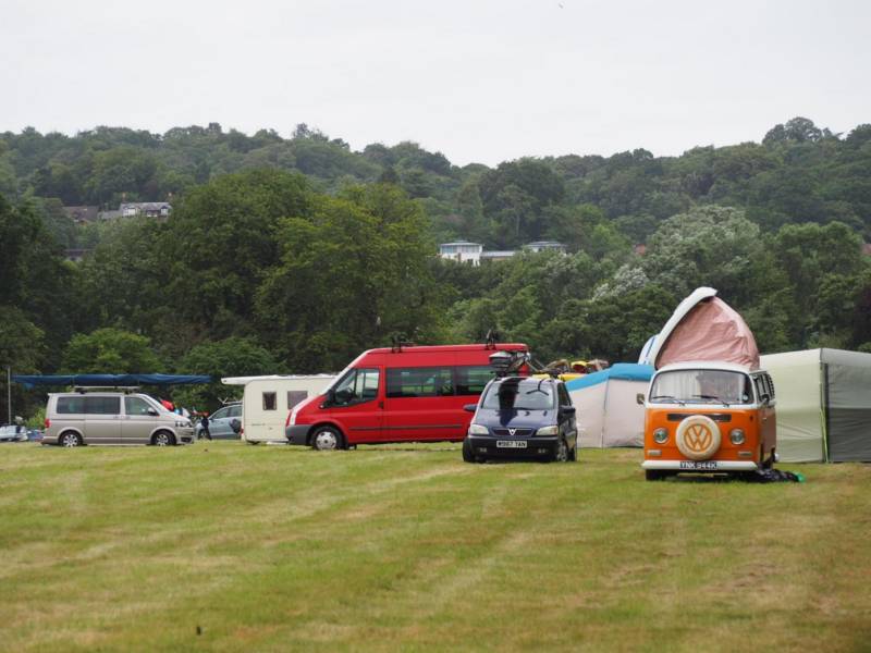 Lower Meadow camping pitch (1 tent or 1 van)