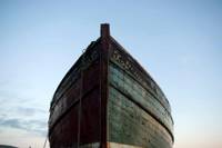 Glamping in a working boatyard