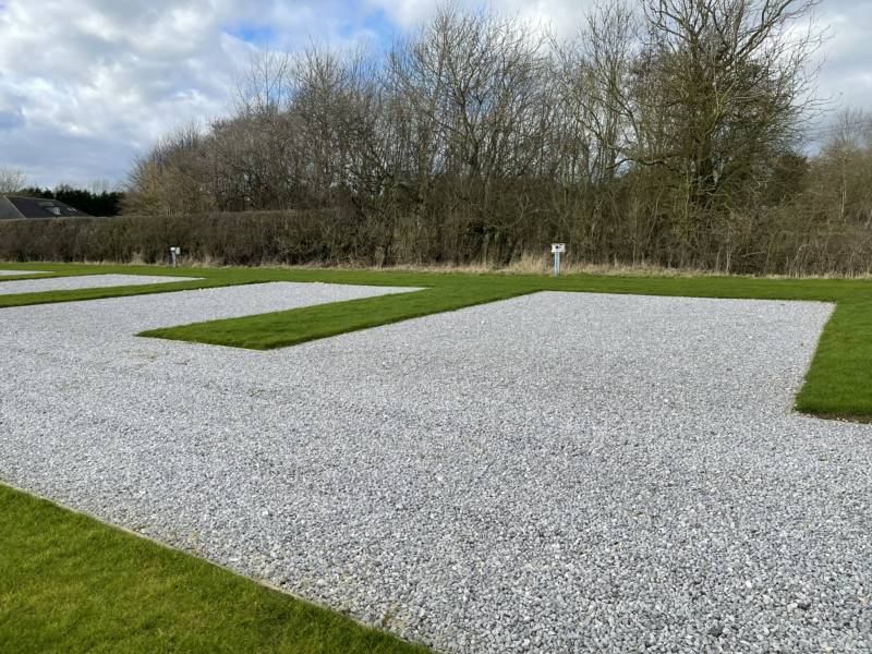 Pitch 1 Hard-standing Pitch with EHU