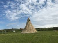 Sea Tipi - Front Field Camping