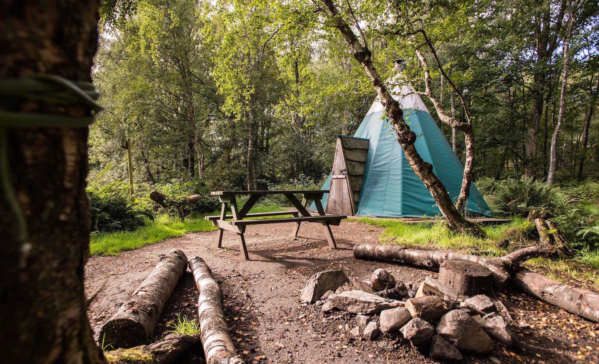 Glamping in Central Scotland