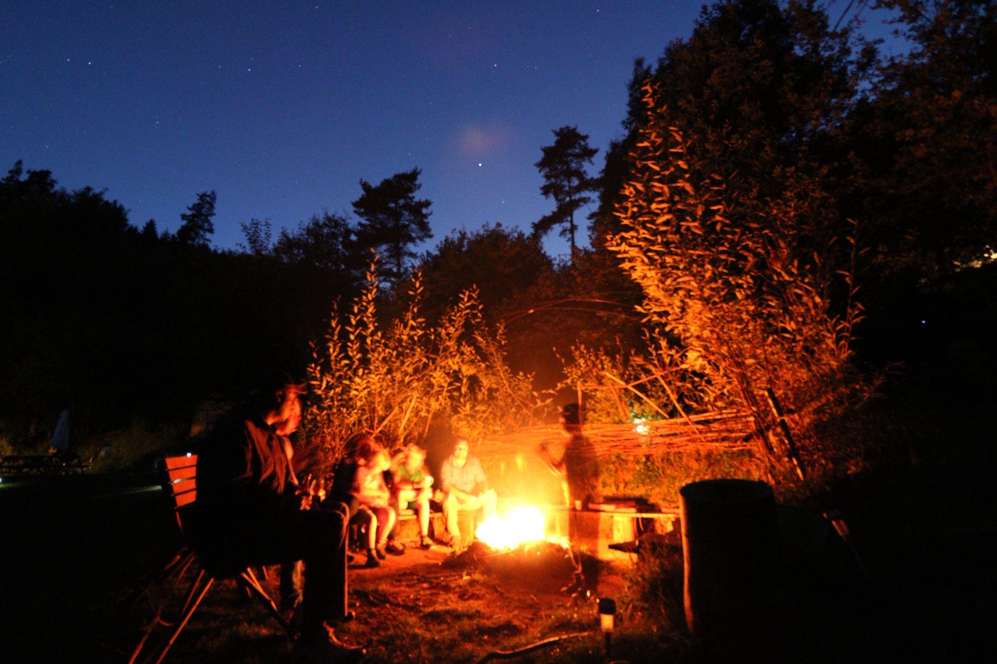 Campfire Campsites in France - camping with campfires in France