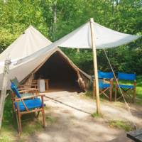 'Wild Glamping' Bell Tent