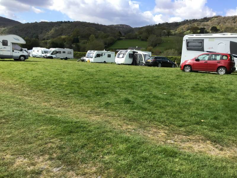 Grass Camping Pitch