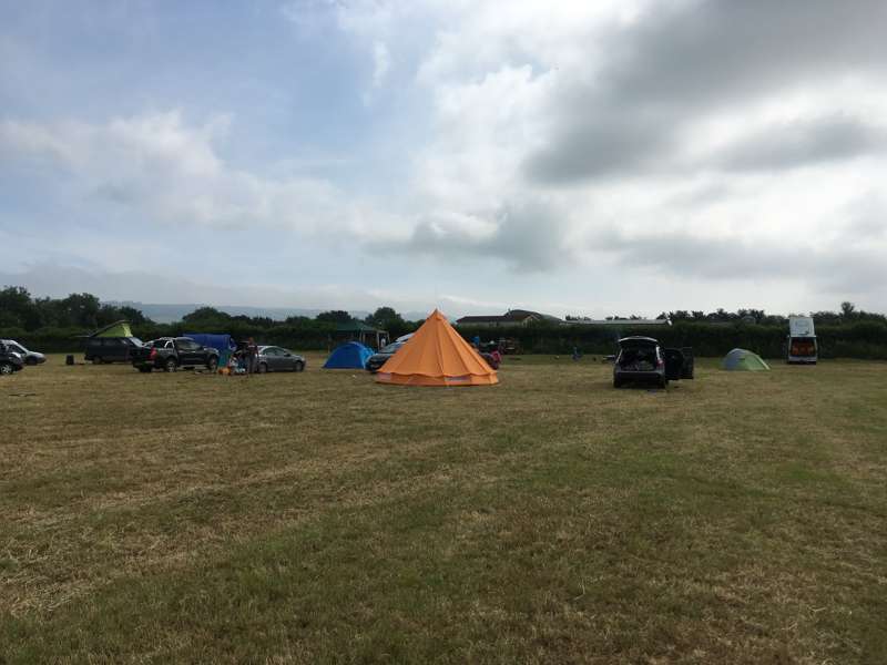 Campsite 2 - Open meadow grass pitch