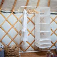 Two-yurt glamping site on a Cumbrian smallholding