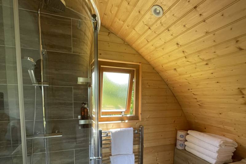 Demelza 1 Bedroom Glamping Pod with Hot Tub